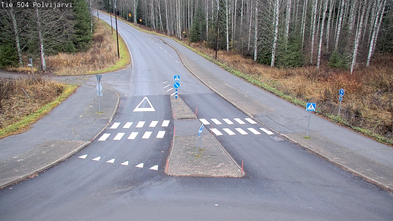 Kelikamerat Kuva Tie 504 Polvijärvi, Polvijärvi, Pohjois-Karjala