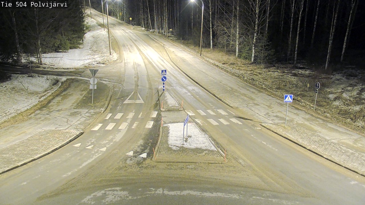 Kelikamerat Kuva Tie 504 Polvijärvi, Polvijärvi, Pohjois-Karjala