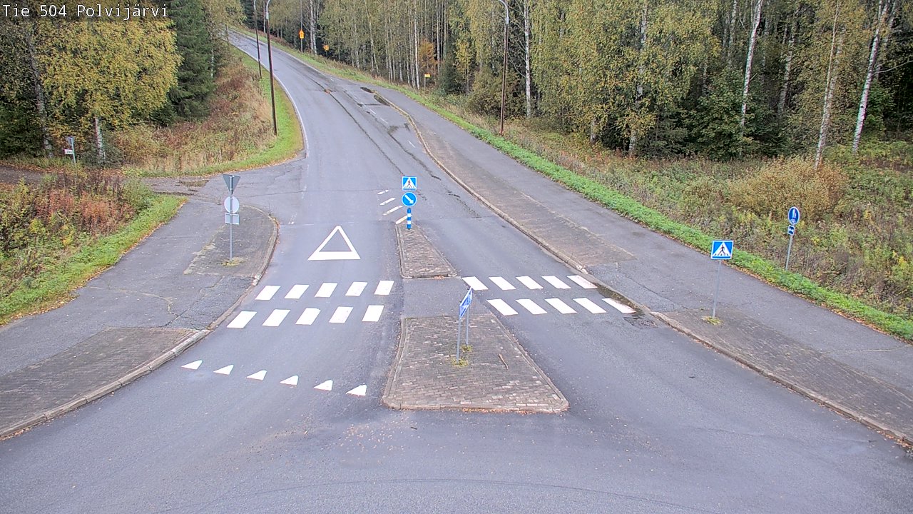 Kelikamerat Kuva Tie 504 Polvijärvi, Polvijärvi, Pohjois-Karjala