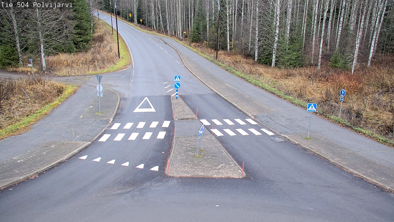 Kelikamerat Kuva Tie 504 Polvijärvi, Polvijärvi, Pohjois-Karjala
