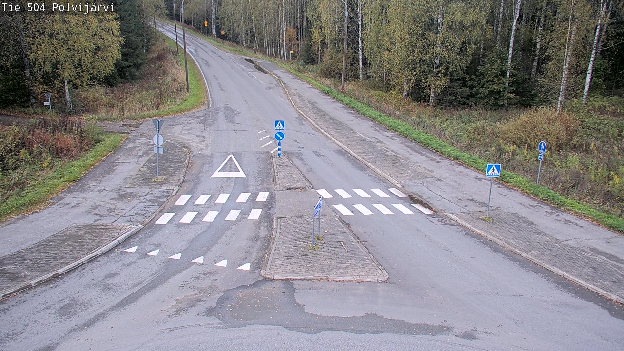 Kelikamerat Kuva Tie 504 Polvijärvi, Polvijärvi, Pohjois-Karjala