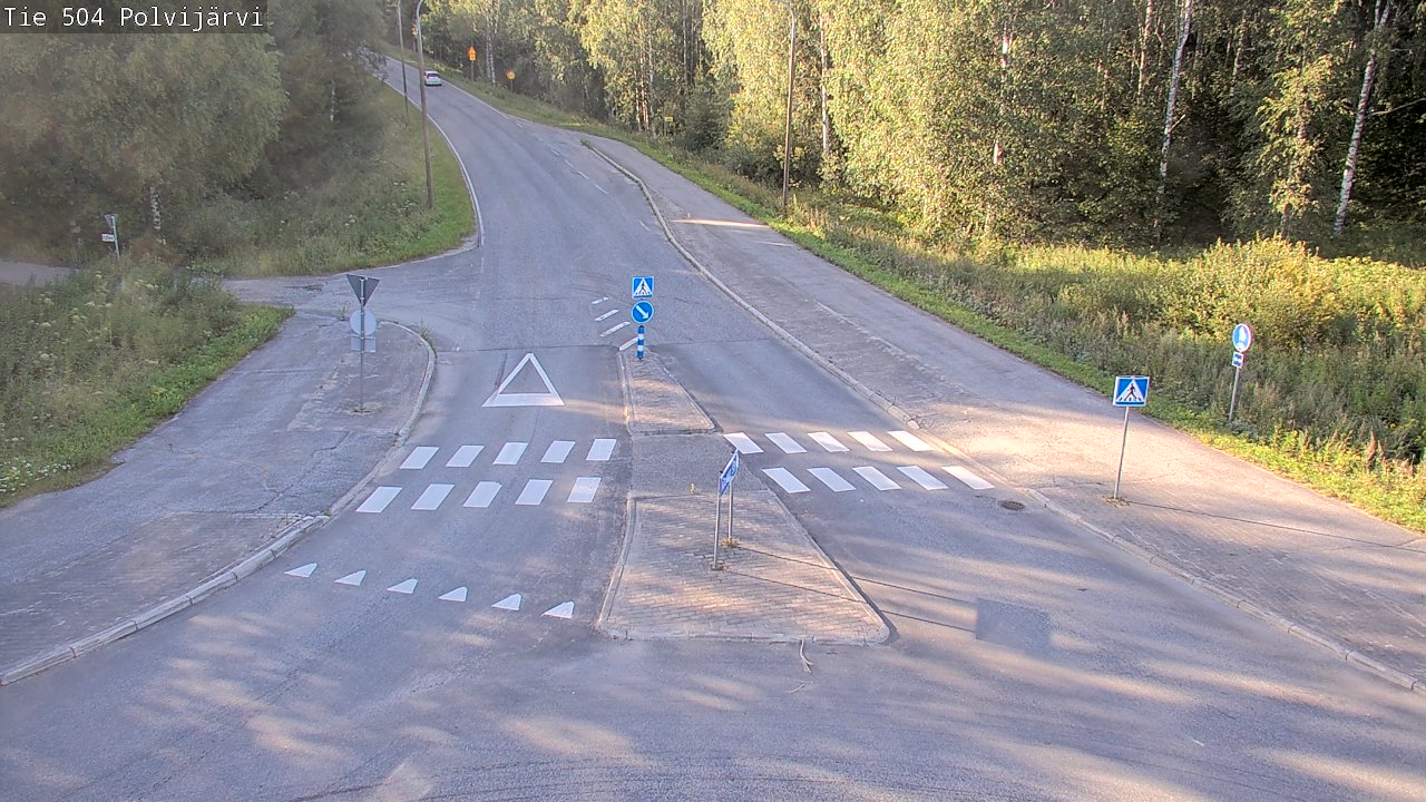 Kelikamerat Kuva Tie 504 Polvijärvi, Polvijärvi, Pohjois-Karjala