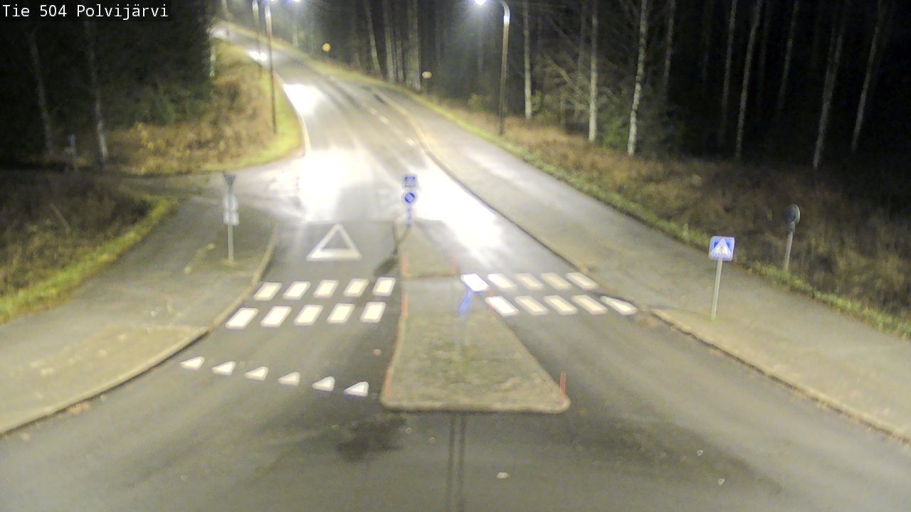 Kelikamerat Kuva Tie 504 Polvijärvi, Polvijärvi, Pohjois-Karjala