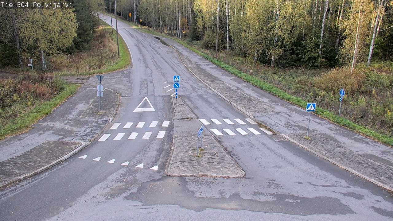 Kelikamerat Kuva Tie 504 Polvijärvi, Polvijärvi, Pohjois-Karjala