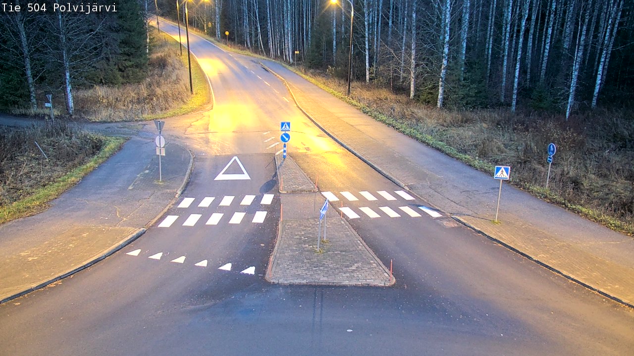 Kelikamerat Kuva Tie 504 Polvijärvi, Polvijärvi, Pohjois-Karjala