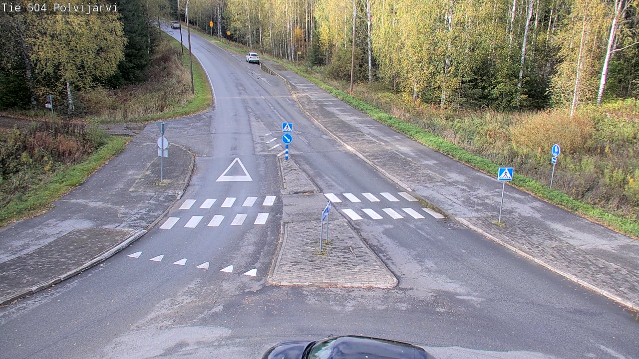 Kelikamerat Kuva Tie 504 Polvijärvi, Polvijärvi, Pohjois-Karjala