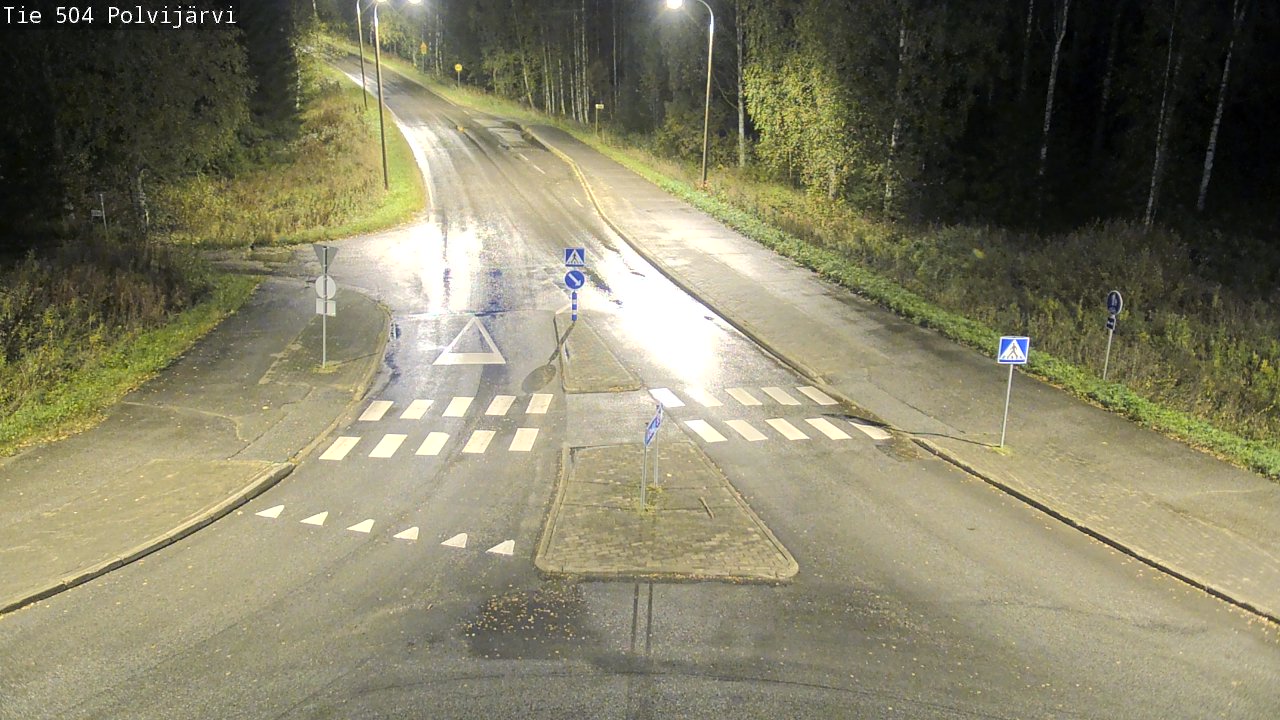 Kelikamerat Kuva Tie 504 Polvijärvi, Polvijärvi, Pohjois-Karjala