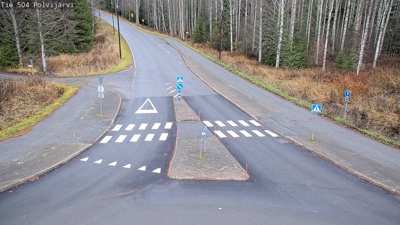 Kelikamerat Kuva Tie 504 Polvijärvi, Polvijärvi, Pohjois-Karjala