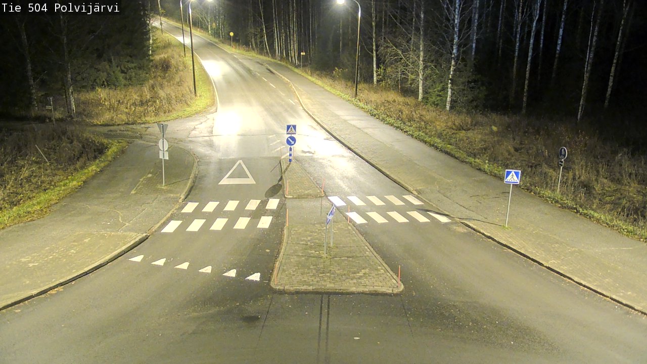 Kelikamerat Kuva Tie 504 Polvijärvi, Polvijärvi, Pohjois-Karjala