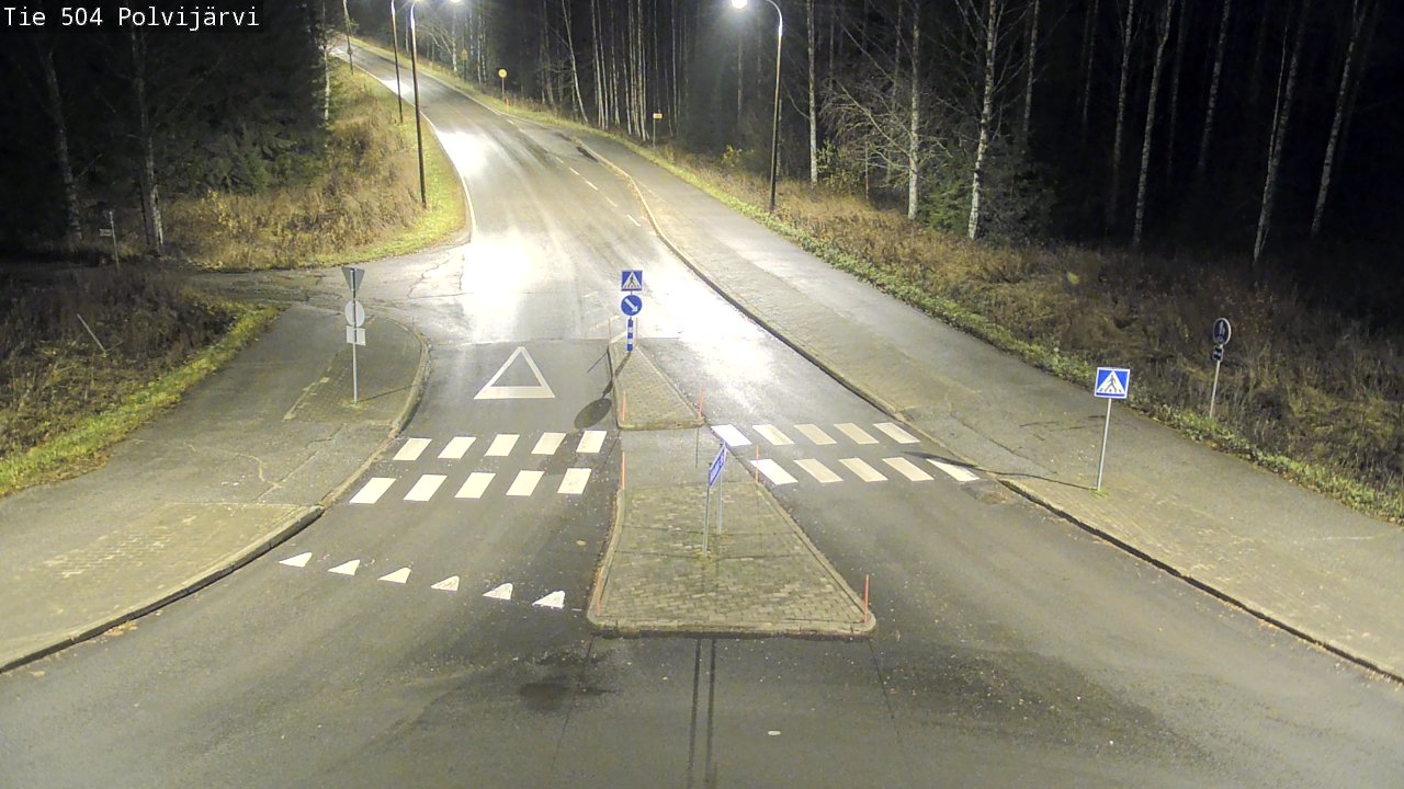 Kelikamerat Kuva Tie 504 Polvijärvi, Polvijärvi, Pohjois-Karjala