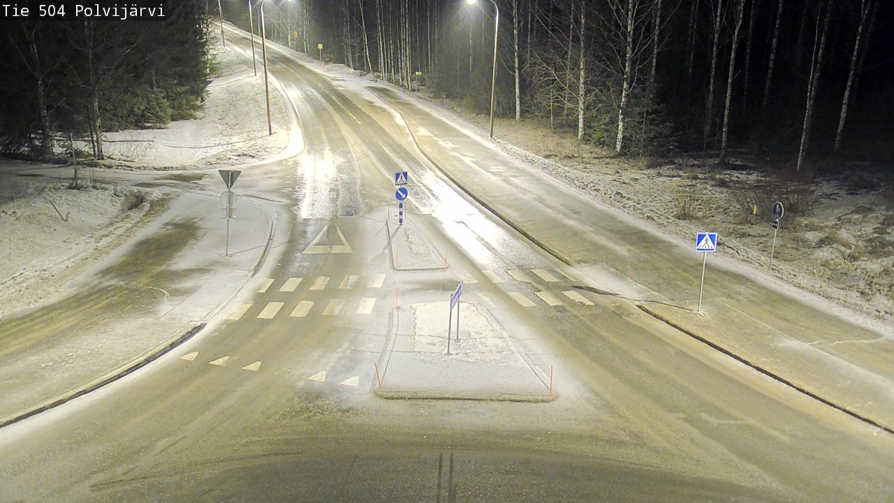 Kelikamerat Kuva Tie 504 Polvijärvi, Polvijärvi, Pohjois-Karjala