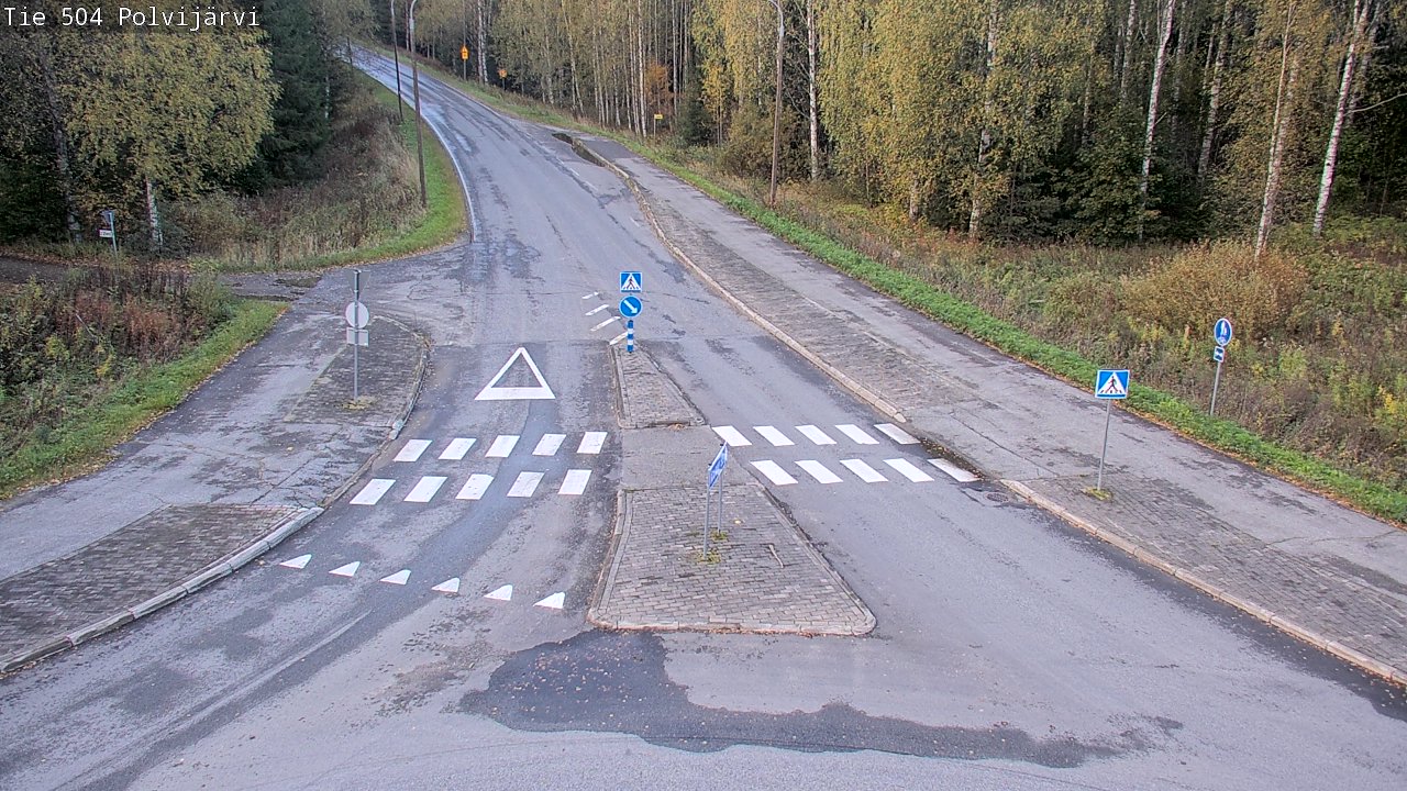 Kelikamerat Kuva Tie 504 Polvijärvi, Polvijärvi, Pohjois-Karjala