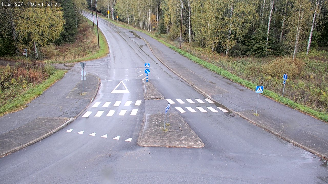Kelikamerat Kuva Tie 504 Polvijärvi, Polvijärvi, Pohjois-Karjala