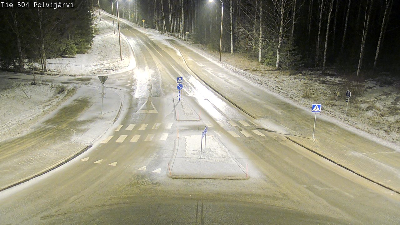 Kelikamerat Kuva Tie 504 Polvijärvi, Polvijärvi, Pohjois-Karjala
