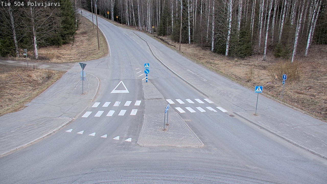 Kelikamerat Kuva Tie 504 Polvijärvi, Polvijärvi, Pohjois-Karjala