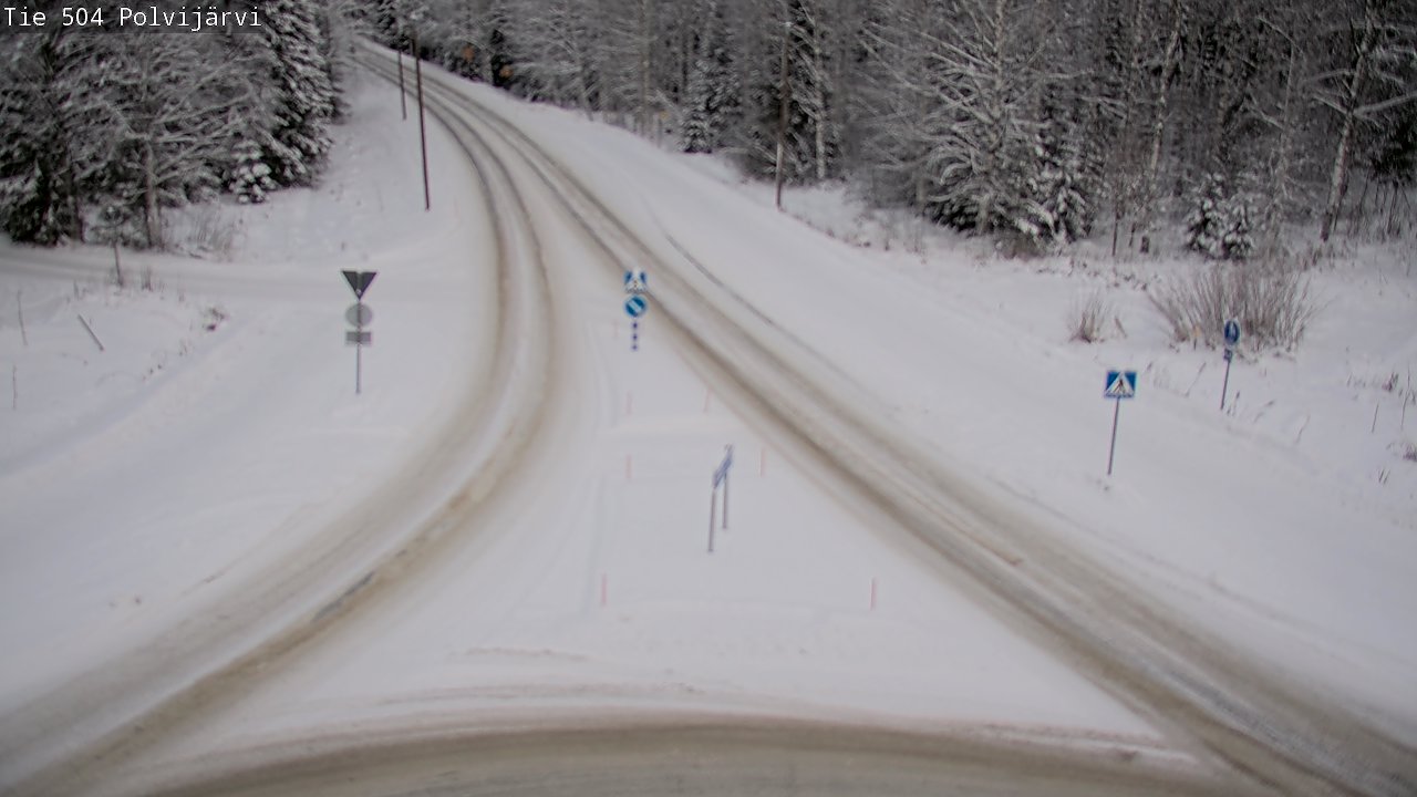 Kelikamerat Kuva Tie 504 Polvijärvi, Polvijärvi, Pohjois-Karjala