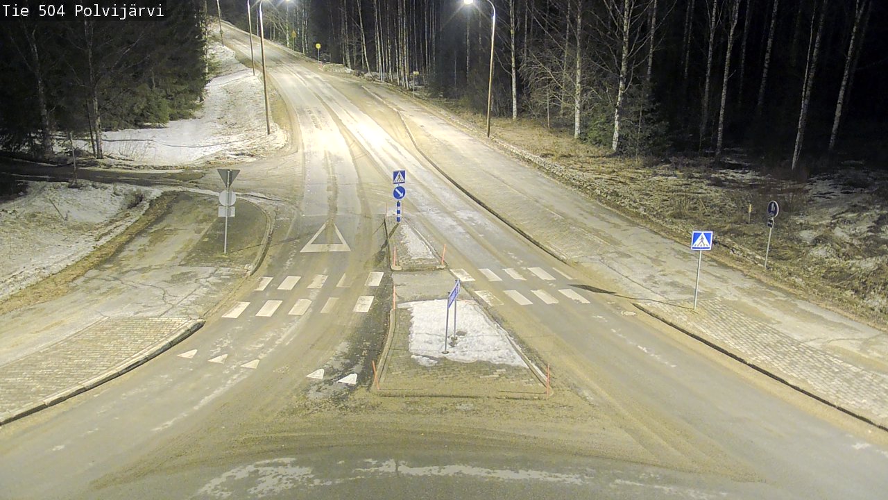 Kelikamerat Kuva Tie 504 Polvijärvi, Polvijärvi, Pohjois-Karjala