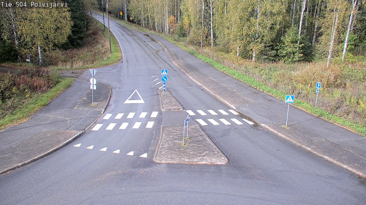 Kelikamerat Kuva Tie 504 Polvijärvi, Polvijärvi, Pohjois-Karjala