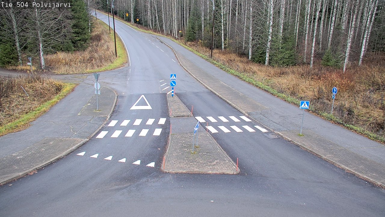 Kelikamerat Kuva Tie 504 Polvijärvi, Polvijärvi, Pohjois-Karjala