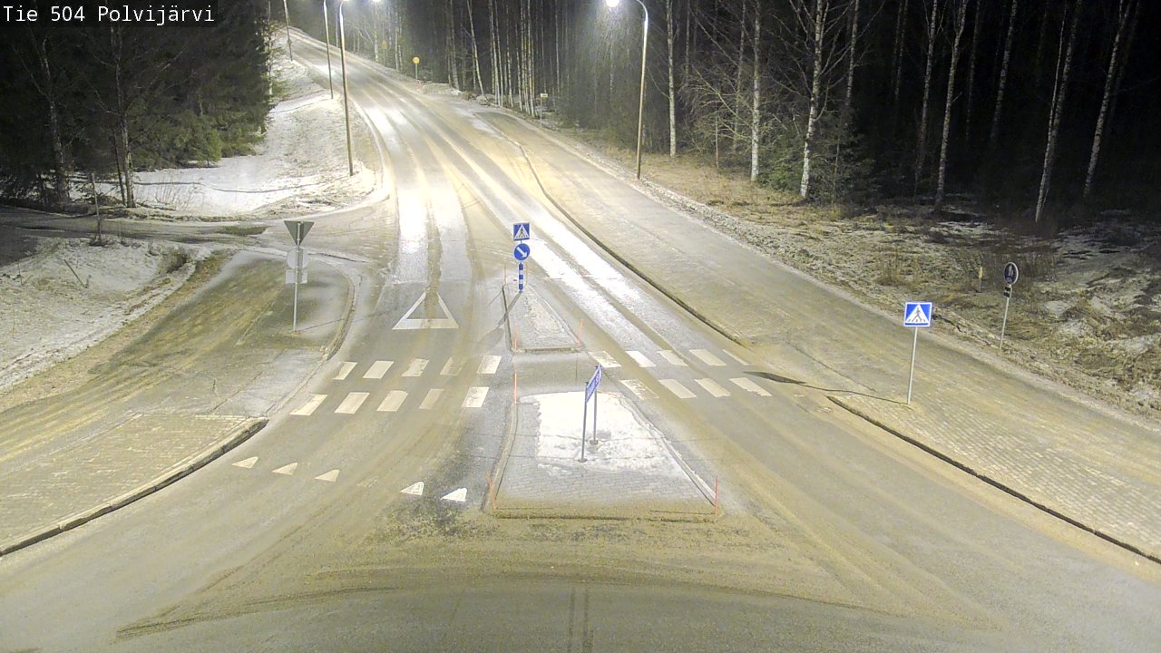 Kelikamerat Kuva Tie 504 Polvijärvi, Polvijärvi, Pohjois-Karjala