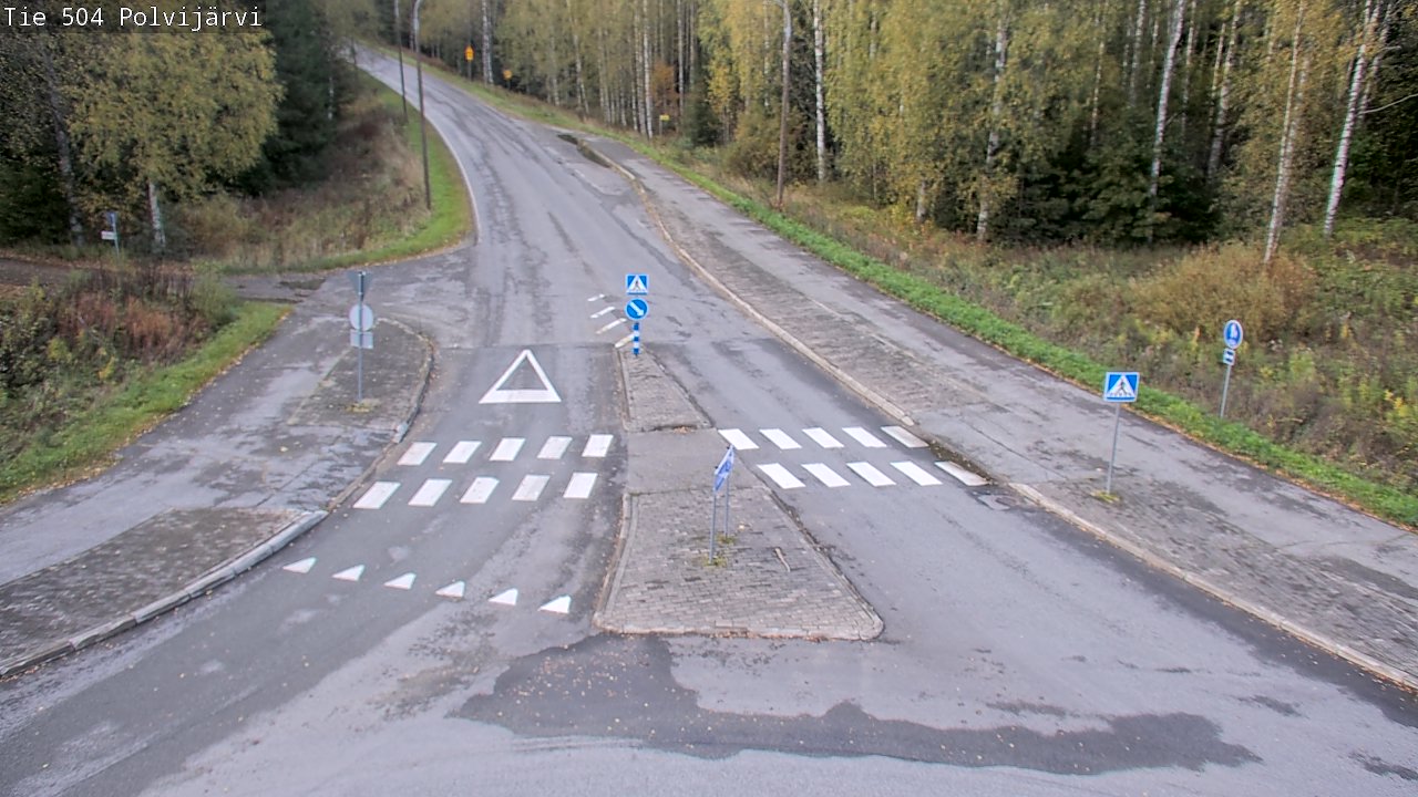 Kelikamerat Kuva Tie 504 Polvijärvi, Polvijärvi, Pohjois-Karjala