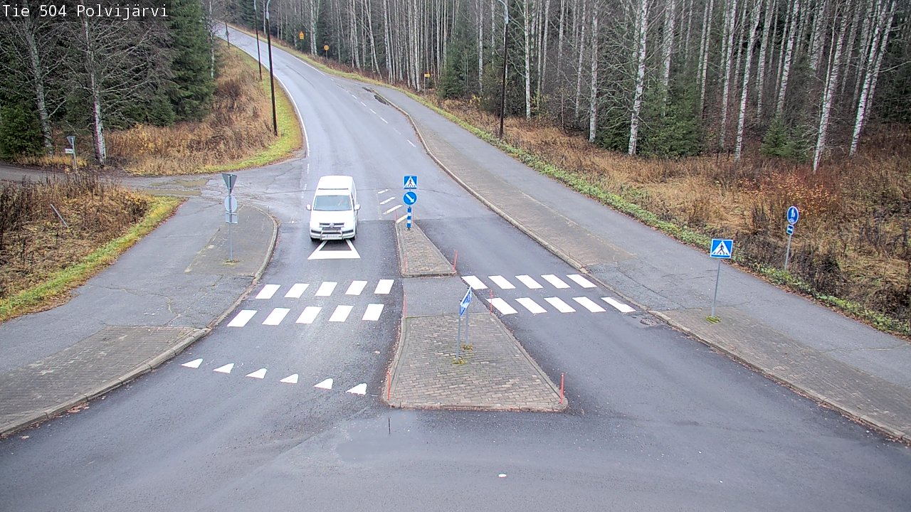 Kelikamerat Kuva Tie 504 Polvijärvi, Polvijärvi, Pohjois-Karjala