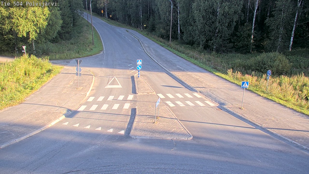 Kelikamerat Kuva Tie 504 Polvijärvi, Polvijärvi, Pohjois-Karjala
