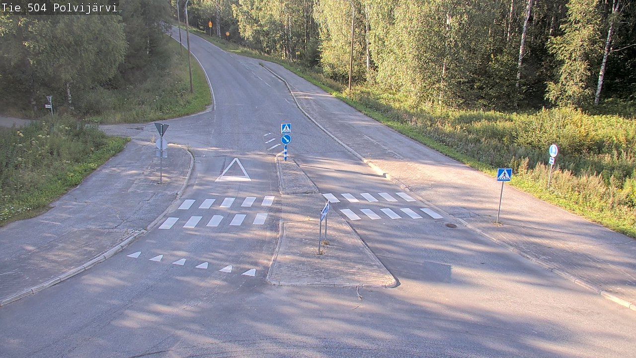 Kelikamerat Kuva Tie 504 Polvijärvi, Polvijärvi, Pohjois-Karjala