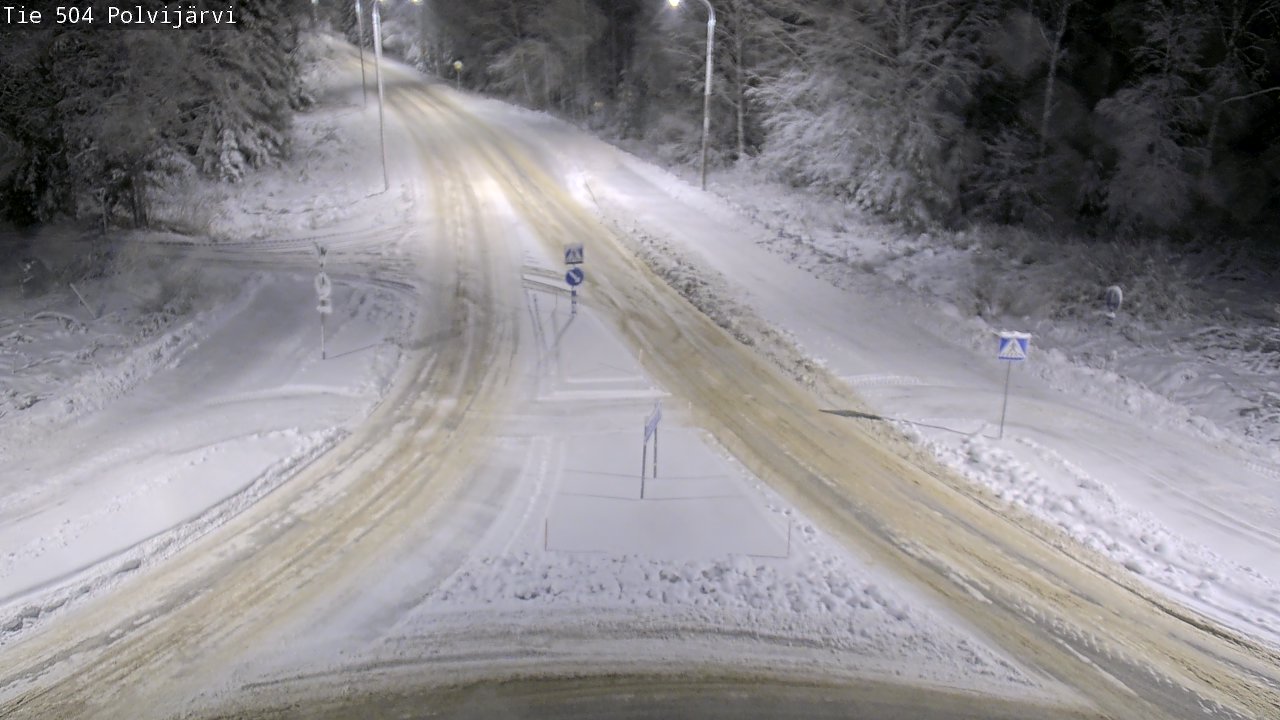 Kelikamerat Kuva Tie 504 Polvijärvi, Polvijärvi, Pohjois-Karjala