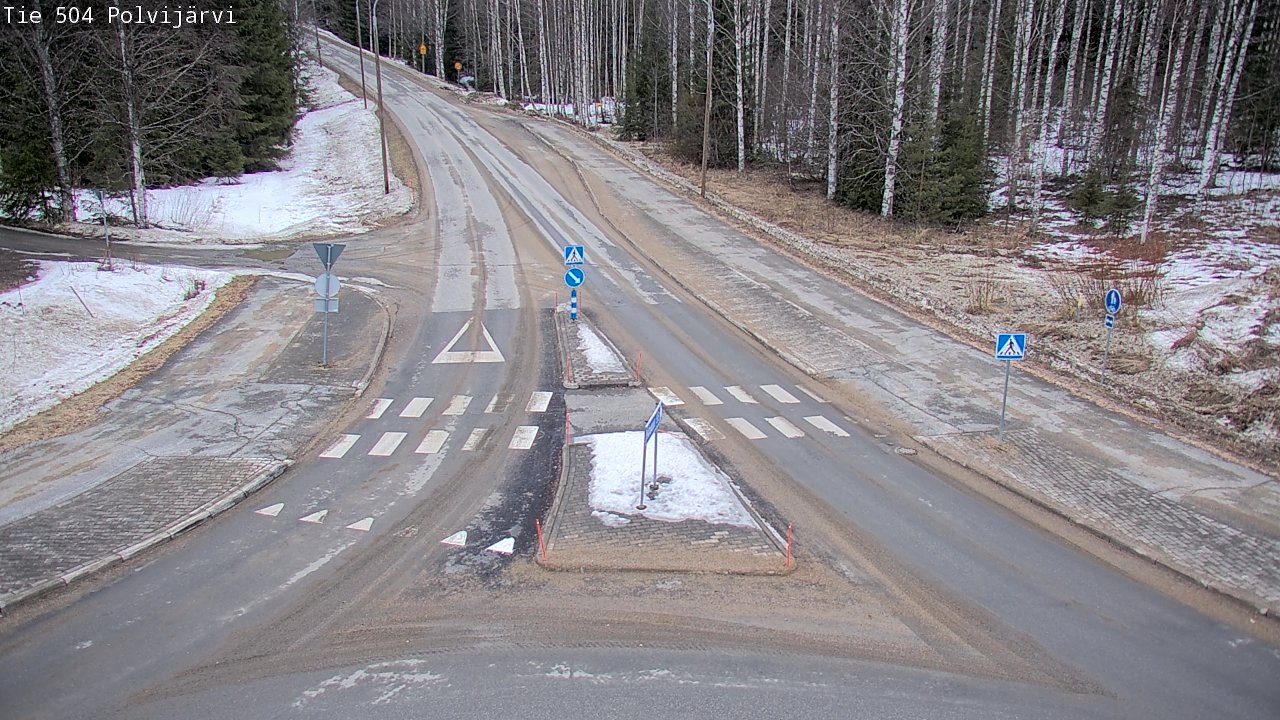 Kelikamerat Kuva Tie 504 Polvijärvi, Polvijärvi, Pohjois-Karjala