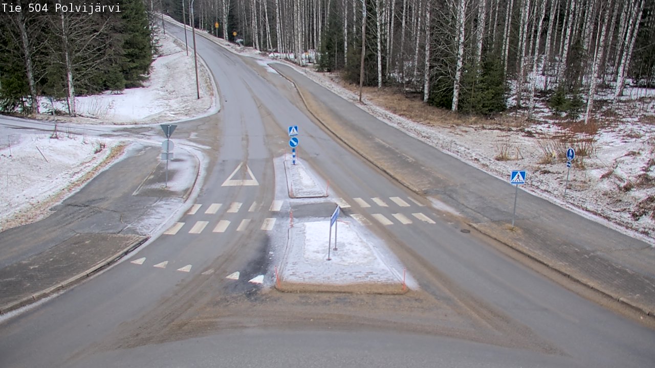 Kelikamerat Kuva Tie 504 Polvijärvi, Polvijärvi, Pohjois-Karjala