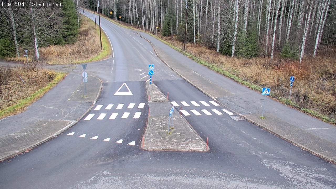 Kelikamerat Kuva Tie 504 Polvijärvi, Polvijärvi, Pohjois-Karjala