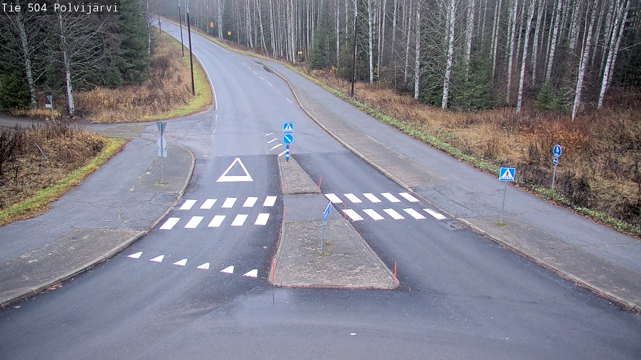 Kelikamerat Kuva Tie 504 Polvijärvi, Polvijärvi, Pohjois-Karjala