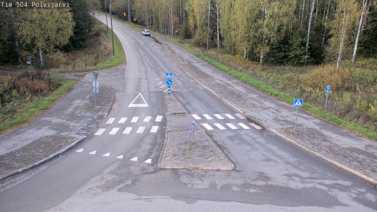 Kelikamerat Kuva Tie 504 Polvijärvi, Polvijärvi, Pohjois-Karjala