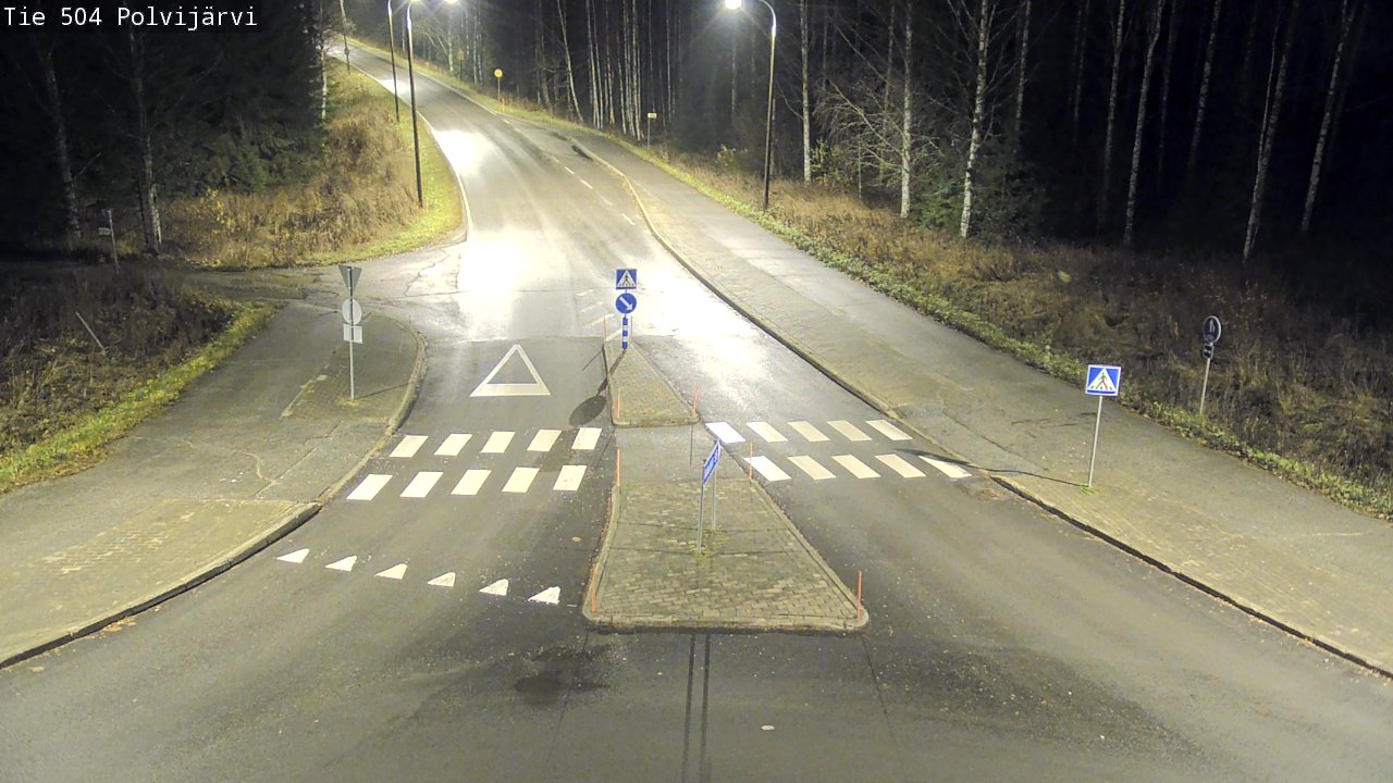 Kelikamerat Kuva Tie 504 Polvijärvi, Polvijärvi, Pohjois-Karjala