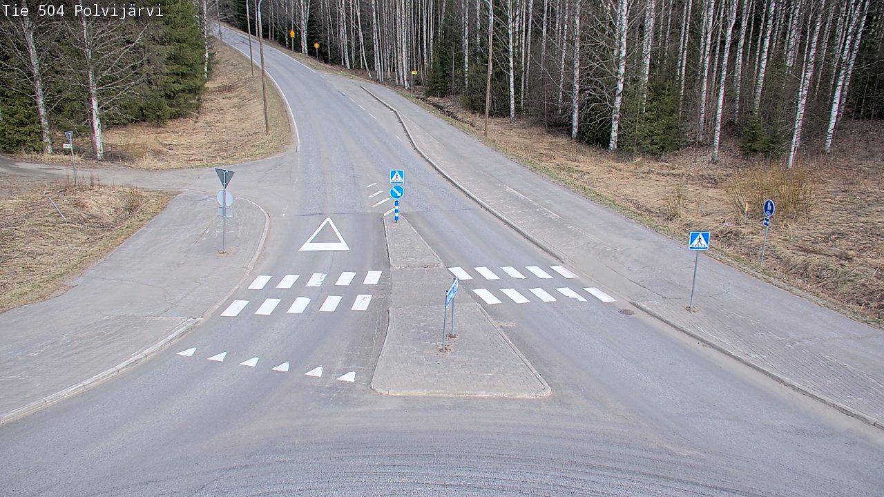Kelikamerat Kuva Tie 504 Polvijärvi, Polvijärvi, Pohjois-Karjala