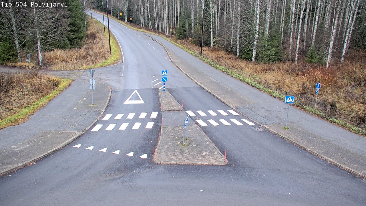 Kelikamerat Kuva Tie 504 Polvijärvi, Polvijärvi, Pohjois-Karjala