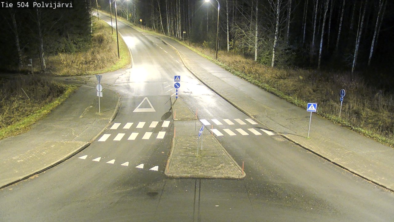 Kelikamerat Kuva Tie 504 Polvijärvi, Polvijärvi, Pohjois-Karjala