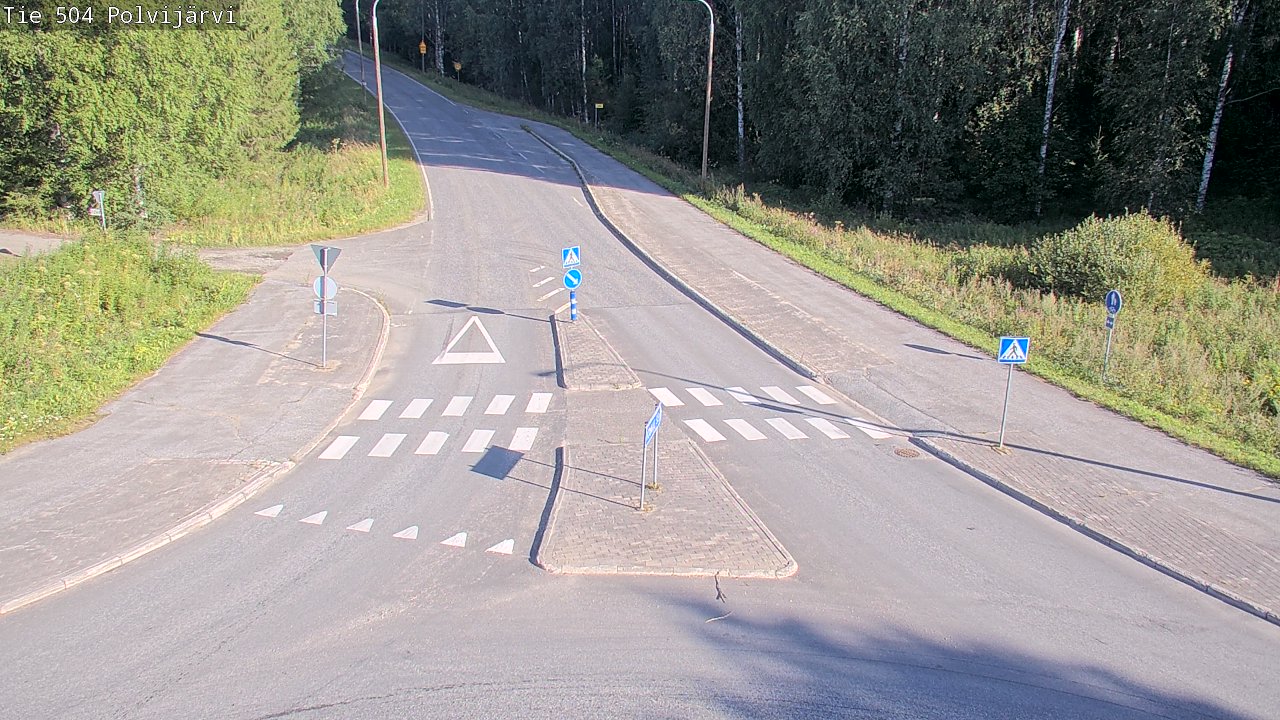 Kelikamerat Kuva Tie 504 Polvijärvi, Polvijärvi, Pohjois-Karjala
