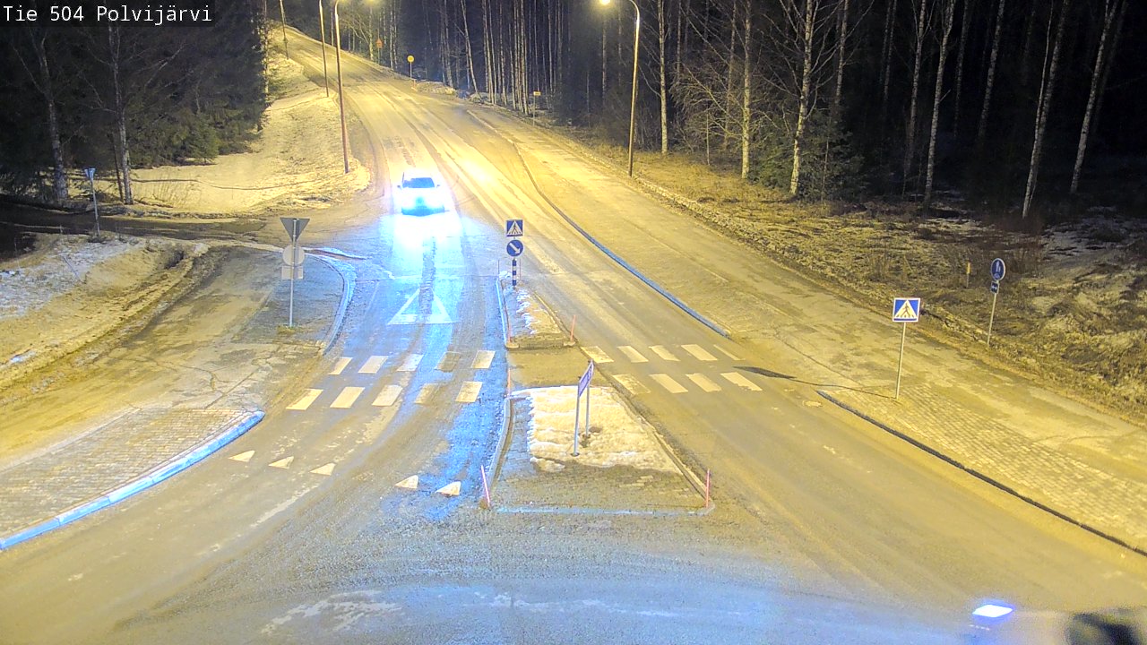 Kelikamerat Kuva Tie 504 Polvijärvi, Polvijärvi, Pohjois-Karjala