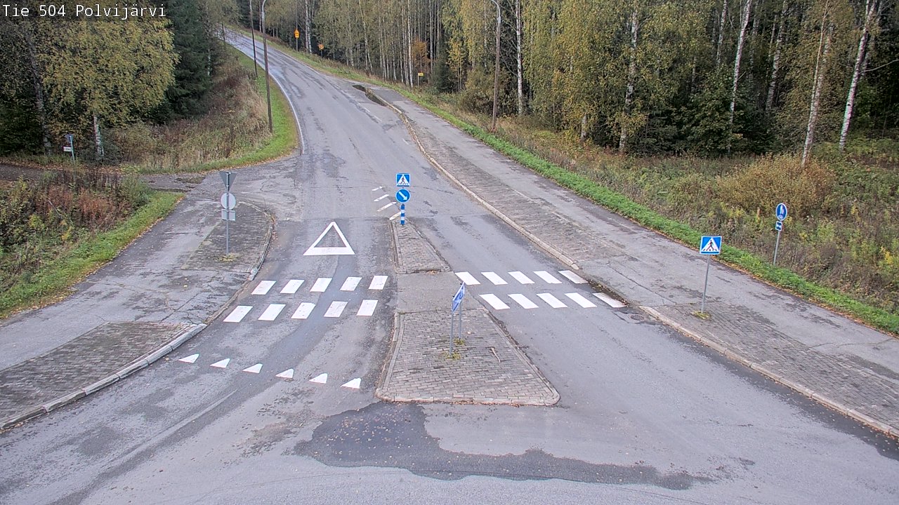 Kelikamerat Kuva Tie 504 Polvijärvi, Polvijärvi, Pohjois-Karjala