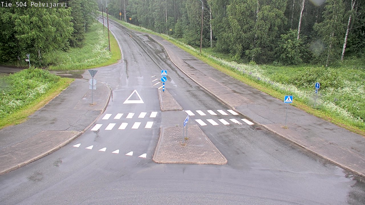 Kelikamerat Kuva Tie 504 Polvijärvi, Polvijärvi, Pohjois-Karjala