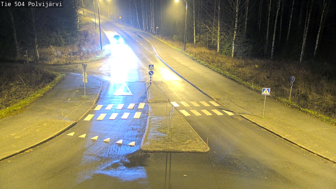 Kelikamerat Kuva Tie 504 Polvijärvi, Polvijärvi, Pohjois-Karjala