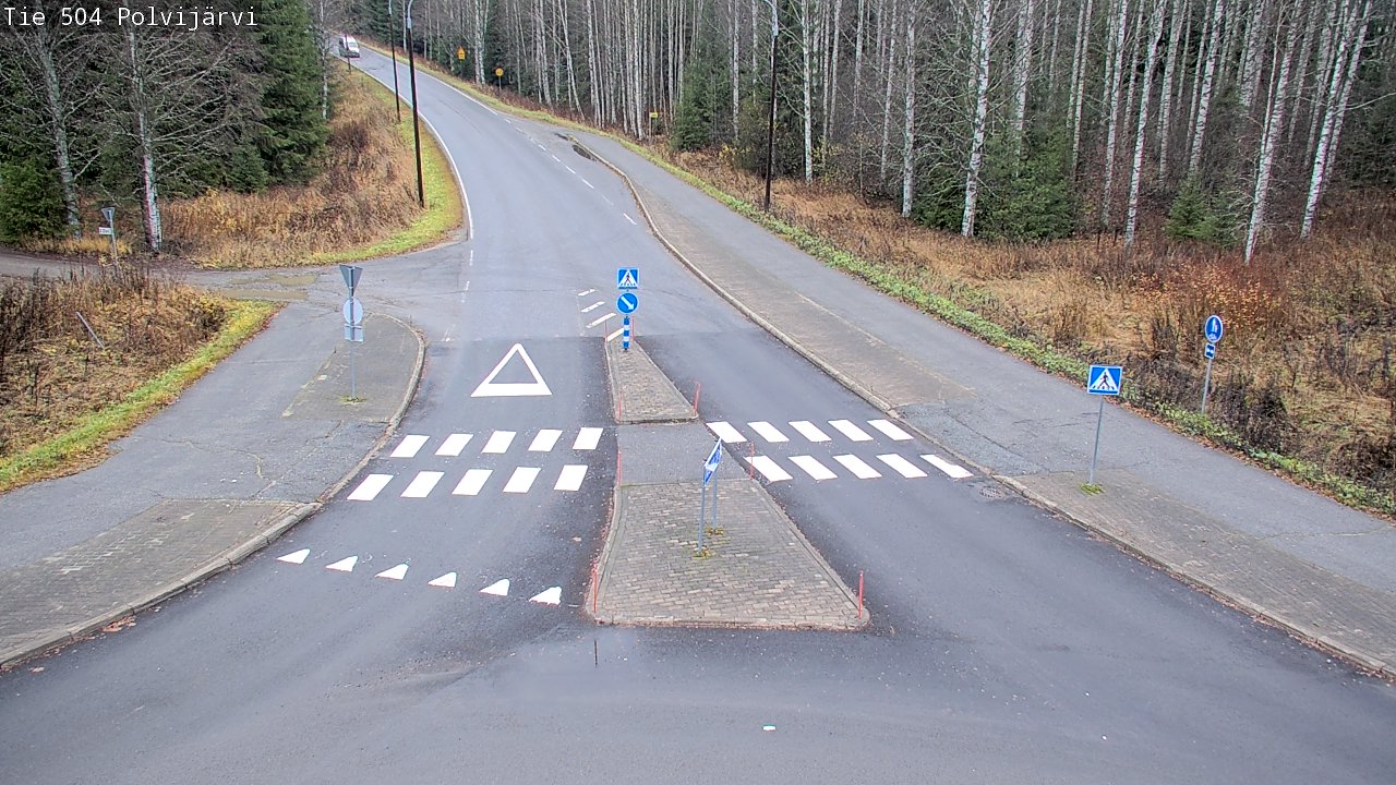 Kelikamerat Kuva Tie 504 Polvijärvi, Polvijärvi, Pohjois-Karjala