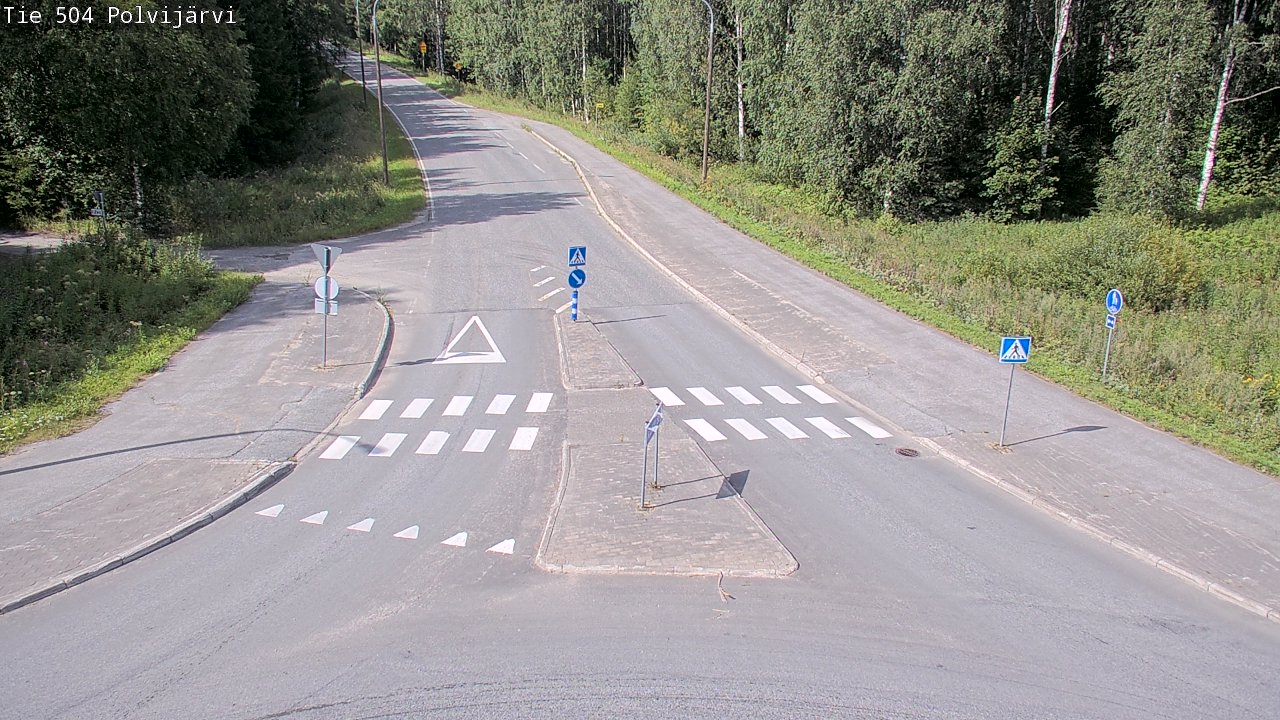 Kelikamerat Kuva Tie 504 Polvijärvi, Polvijärvi, Pohjois-Karjala
