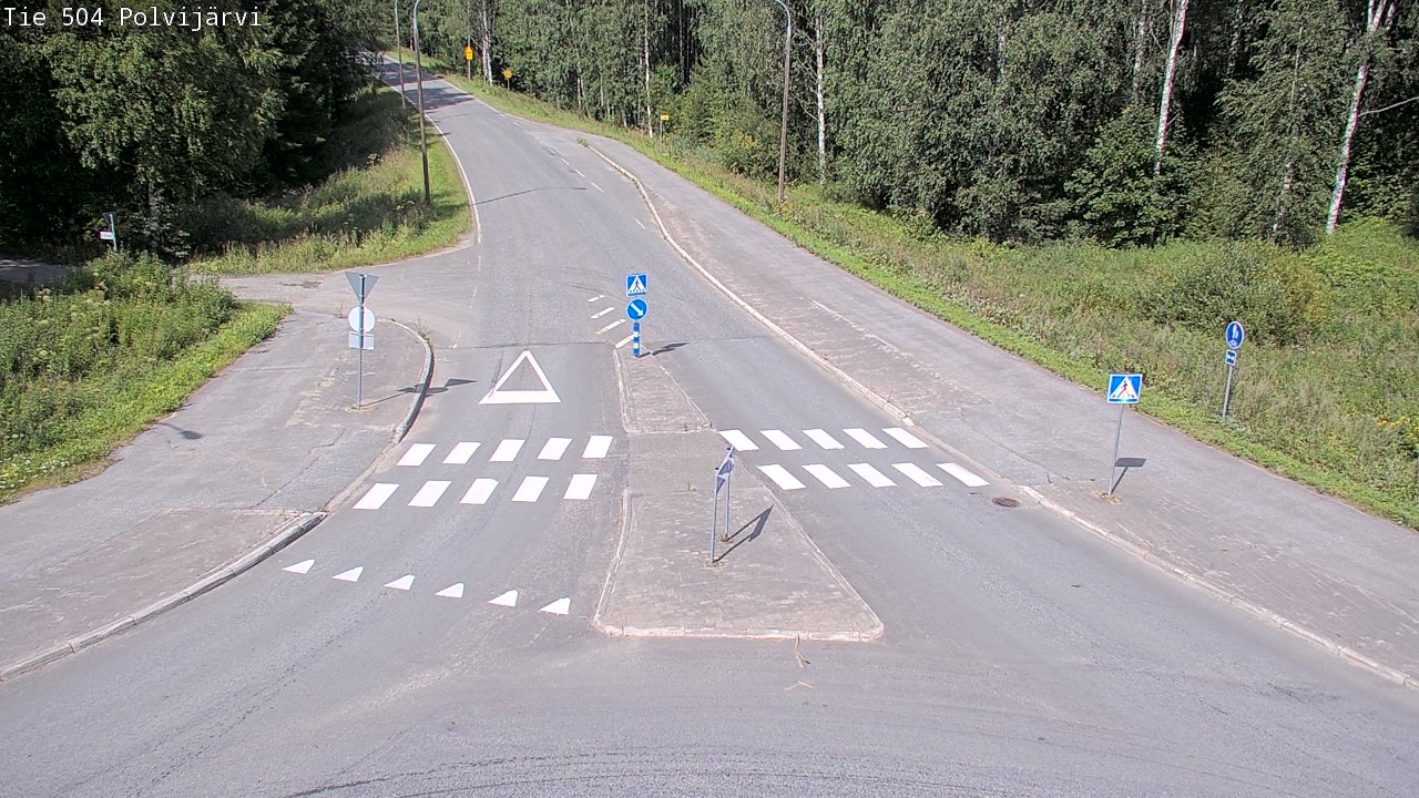 Kelikamerat Kuva Tie 504 Polvijärvi, Polvijärvi, Pohjois-Karjala
