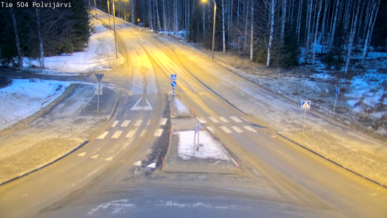 Kelikamerat Kuva Tie 504 Polvijärvi, Polvijärvi, Pohjois-Karjala