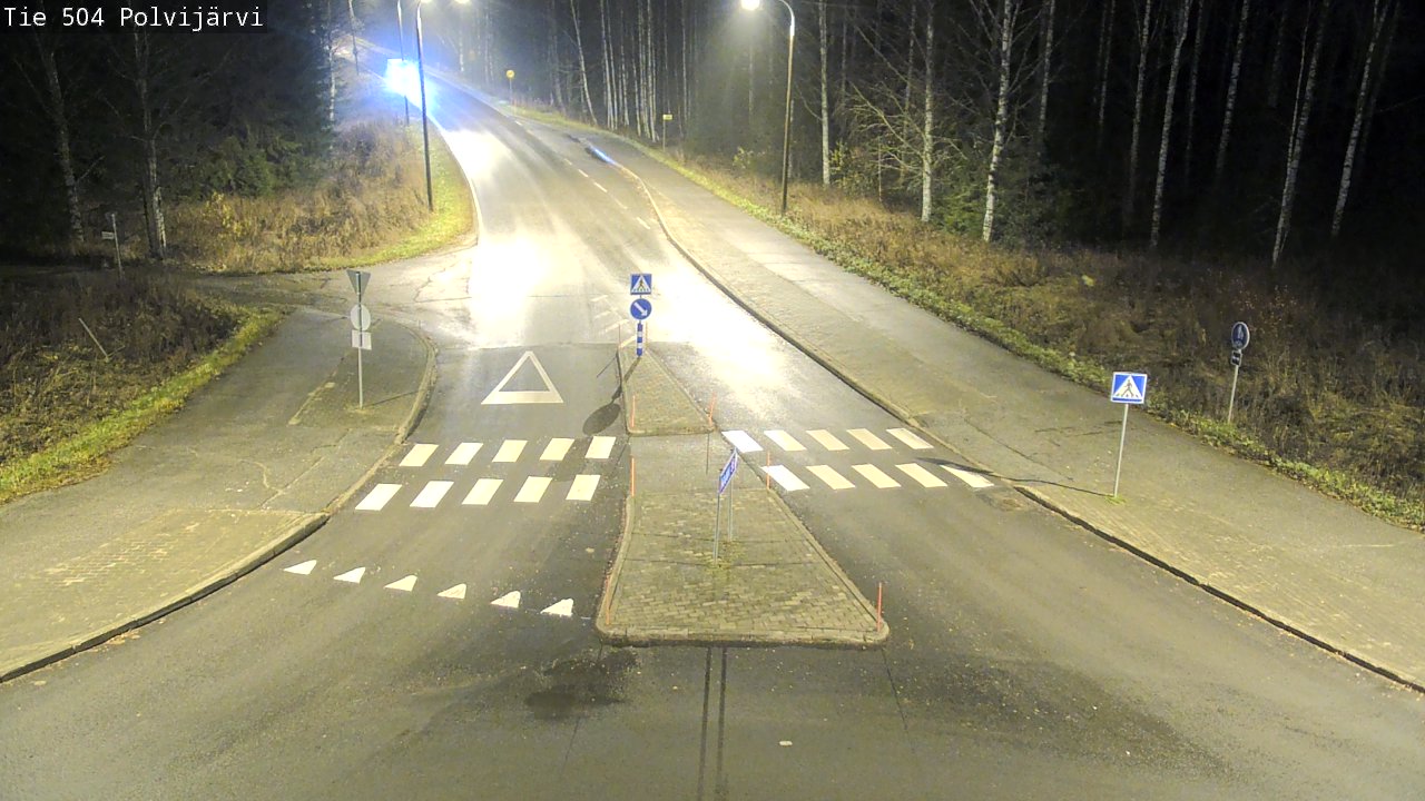 Kelikamerat Kuva Tie 504 Polvijärvi, Polvijärvi, Pohjois-Karjala