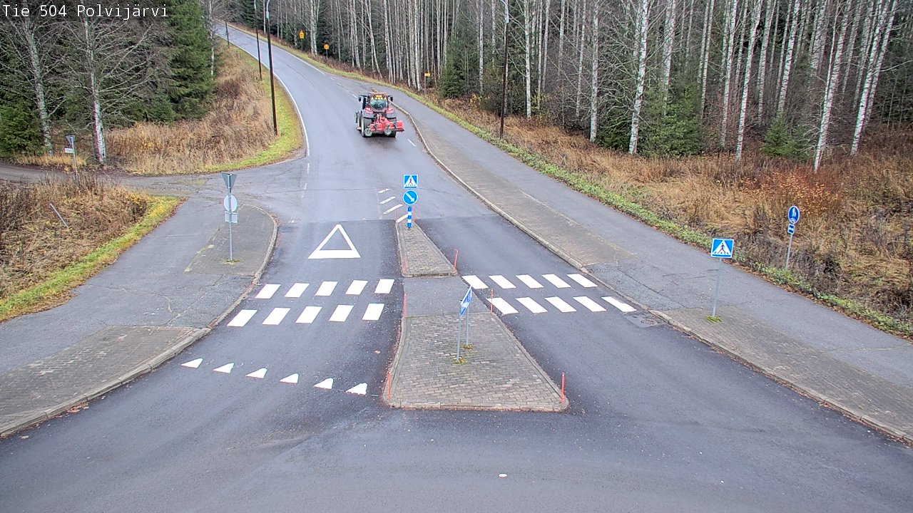 Kelikamerat Kuva Tie 504 Polvijärvi, Polvijärvi, Pohjois-Karjala