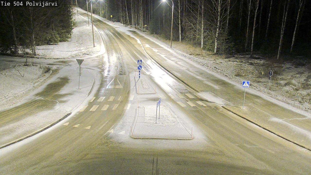 Kelikamerat Kuva Tie 504 Polvijärvi, Polvijärvi, Pohjois-Karjala